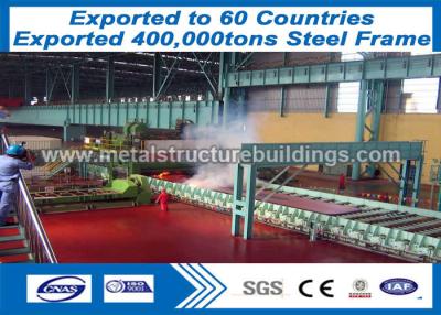 China Pre Engineering Steel Structure Warehouse Mildew Resistant Customized for sale