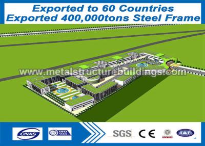 China Aço industrial pré-fabricado - construções quadro, aço claro que quadro para construções residenciais à venda