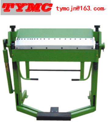 China Carbon Steel Pan And Box Brake PBB2x1220 Sheet Metal Folder Hand Brake Metal Bender for sale