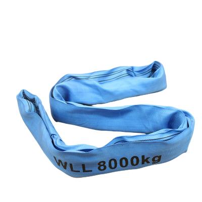 China Factory Sale Various Color Seat Belt Webbing Sling Soft Round Round for sale