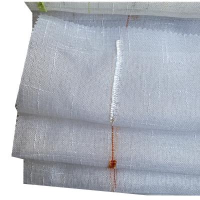 China Hot Selling Linen Look Canvas With Chenille Polyester Curtain Fabric for sale