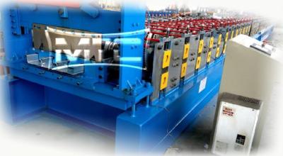 China Steel Floor Decking Roll Forming Machine Shanghai MTC for sale