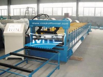 China Corrugated Roof Panel Roll Forming Machine Shanghai for sale