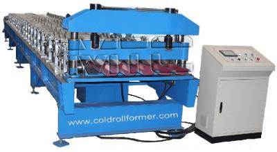 China Trapezoial Roof Panel Roll Forming Machine for sale