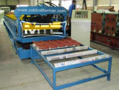 China Roofing Glazed Tile Forming Machine MX28-207-828 for sale