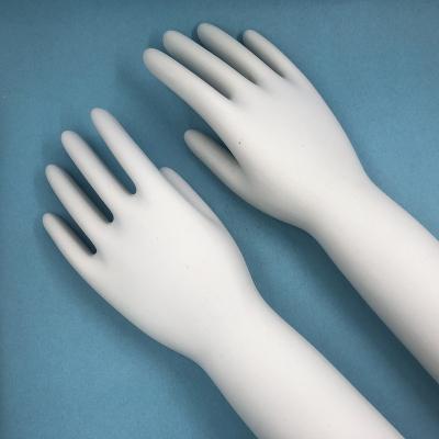 China Porcelain Hand Casting Glove Ceramic Model for sale