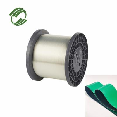 China 0.10mm Low Elongation Strength PET Monofilament Yarn on Bobbin for Braided Sleeving for sale