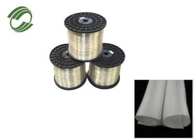 China 0.4mm 100% Polypropyleenmonofilament Garen1020d Geotextile het Breien Te koop