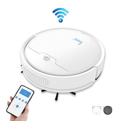 China Artificial Intelligent Automatic Remote Control Route Planning WIFI Christmas Gift Sweeper Robotic Vacuum Cleaner for sale