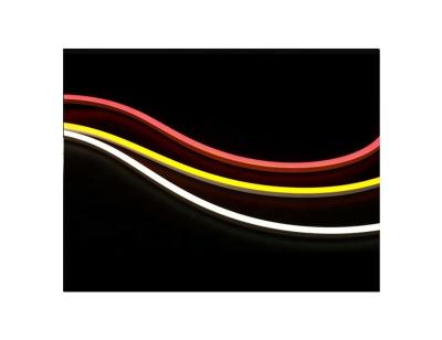 China Popular Durable Horizontal Bending 24V LANDSCAPE Waterproof 12x20mm 15W RGB+4000K Flat Shape Waterproof Neon Lights for sale