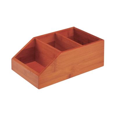 China China Bamboo Wood Compact Food Storage Bin For Buffet for sale