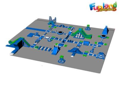 China Parque inflable flotante del agua de la diapositiva de la isla de Aqua Sports Play Park Giant de 400 personas en venta