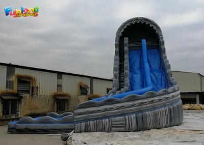 China Tobogán acuático comercial residencial de la piscina del PVC de 0.55m m para los niños en venta