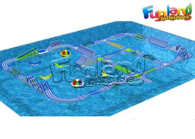 China Parque inflable gigante modificado para requisitos particulares del agua de Aqua Park Water Sport Playground para el uso comercial en venta