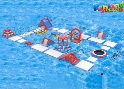 China Carrera de obstáculos flotante Aqua Park inflable del parque de atracciones del agua de la calidad comercial en venta