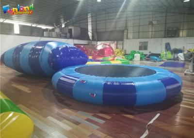 China Equipo inflable flotante del juego del trampolín del agua del diámetro los 5m en venta