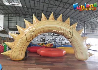 China Arcos inflables del arco de la arcada por encargo inflable hermética de la forma para la publicidad en venta