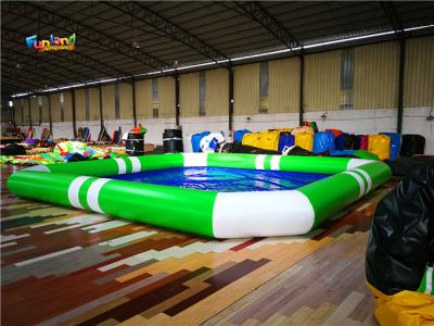 China Piscinas inflables del PVC 800W del barco de paleta 0.9m m en venta