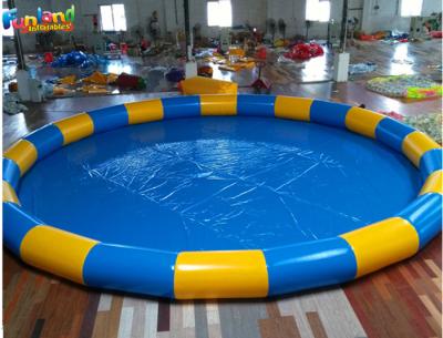 China El PVC redondo profundo inflable de la piscina los 3ft 10m 0.9m m explota la piscina en venta