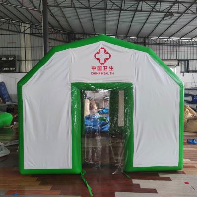 China EN14960 Emergency Temporary Tarp Shelter Inflatable Pop Up Tent for sale