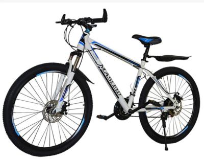 China Steel Factory Supply Folding Bike 26 Inch 21 Speed ​​Double Disc Brake Mountain Bike High Carbon Bicycle for sale