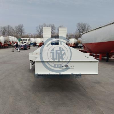 China Truck trailer made in China low bed trailer gooseneck 4 axles vehicle transport for sale for sale