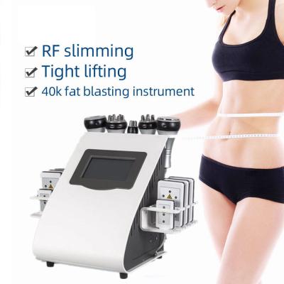 China Professional Cellulite Reduction RF Beauty Equipment 40k Cavitation RF Ultrasound Therapy Lipo Slimming Machine for sale