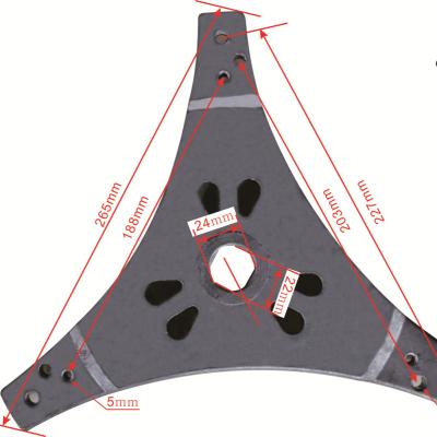 China Hotel High Quality Aluminum Die Casting Drum Spider For Full Automatic Washing Machine Parts Flange Plate SL T1 for sale