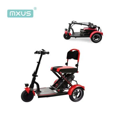 China 10inch Three Wheel 300w Electric Foldable Mobility Scooter 10inch for sale