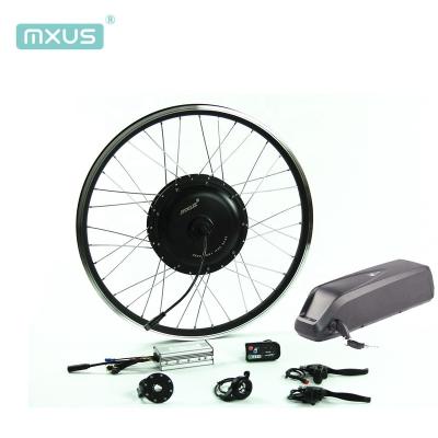 China Two MXUS series cheap brushless ebike direct motor 1000w 48v kit for sale