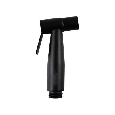 China Modern 304 Black Diaper Sprayer Shattaf Hand Shower Bidet Sprayer For Bathroom for sale