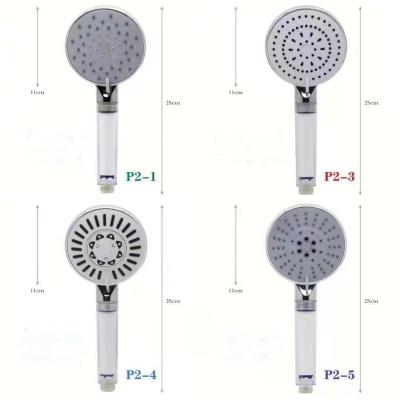 China New Type 5 Functions Rust Sediment Filter 11cm Height Household Head Shower Head for sale