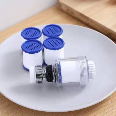 China digree 360 ​​connector rust and chlorine removal increase water pressure /saving water 360 digree rotating kitchen rust free clean chlorine filter for sale