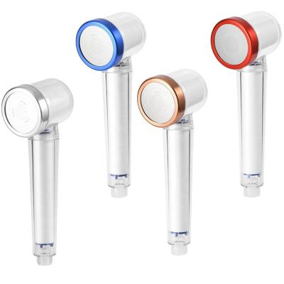 China Modern New Design Korea Style 2 Stages PP Cotton Filters Single Function Spray Rust Filter Shower Head for sale