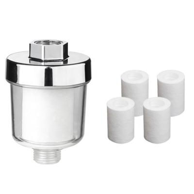 China Modern Household Water Filter Bathroom Rust Remove Shower Filter for sale