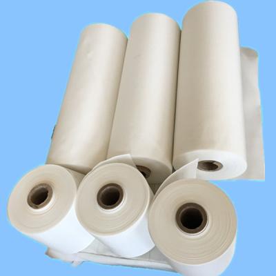 Chine Tissu industriel de revêtement de polyester blanc cru pour l'industrie du caoutchouc/bande de conveyeur à vendre