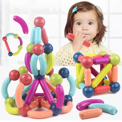 China Construction Toy Children DIY Changeable Magnetic Toy Sticks Building Blocks Set Early Education For Children for sale