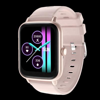 China Full Round Smart Watch 2022, Blood Pressure Heart Rate Monitor Ladies BT Touch Screen Sport Wristband S39 for sale