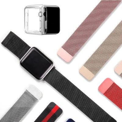 China Mesh Band for Watch/Mesh Band Custom Watch/Watch Mesh Strap ML002 Mesh Watch Strap with 38mm 40mm 42mm 44mm Milanese Strap for Loop Replacement Band for sale