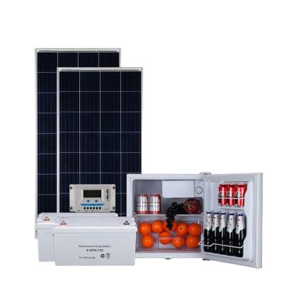 China 12v 24v DC Compressor 46L Mini Compressor Solar Battery Operated Caravan Refrigerator Fridge for sale