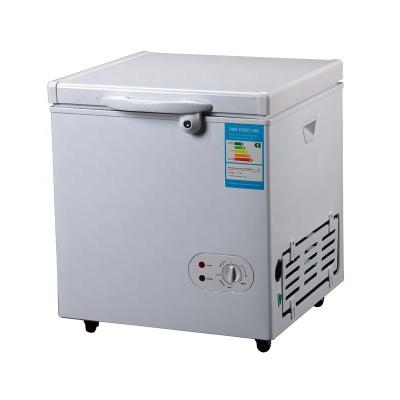 China Hotel Solar Power Outdoor 12V Fridge 24 Volt DC Camping Fridge 60L 12v Battery Operated Freezer for sale