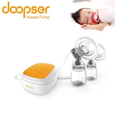 China BPA Free Doopser Electric Breast Pump For Mom Use Silicone Breast Pump With Temperature Sensing Bottles for sale