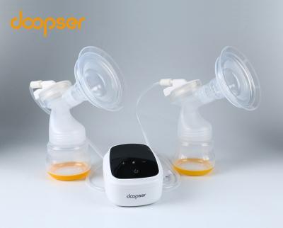 China BPA Free Multi Mode Soft Suction Massage Single Electric Breast Pump Doopser with CE and RoHS Approval for sale