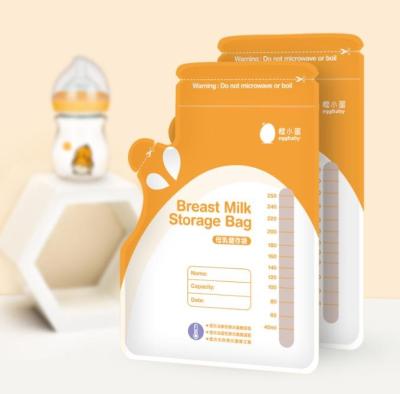 China BPA Free Customize Logo Breastmilk Storage Bags For Baby for sale