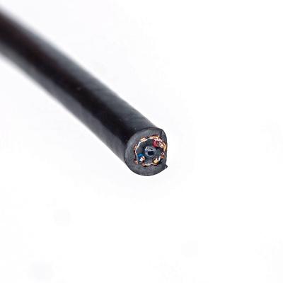 China Good Quality 2 Cores Underground PE Jacket Copper Sheathed Cable With Conduit Tube for sale