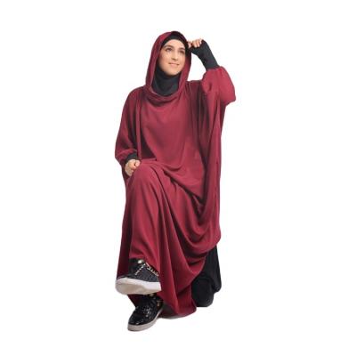 China Wholesale Kuwii New Arrival Nidha Office Women Abaya Isla Muslim Jilbabs 1003 M~2xl for sale