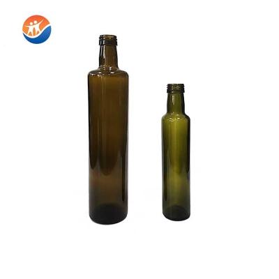 China Freshness Preservation Edible Oil Glass Bottle 100ml 250ml 500ml 750ml 1000ml Marasca Olive Oil Glass Bottle Condiment Bottles for sale