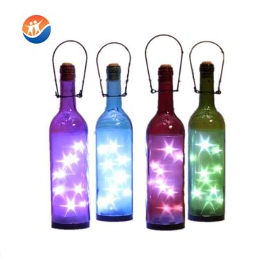 China Religious Activities Shape Decorative Glass Candle Holder Tealight Holder Cup Hanging Bottle for sale