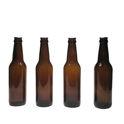 China Wholesale Custom Empty Amber Green ECO Manufacture Glass Coke Soda Beer Liquor Bottle 275ml 330ml 500ml for sale