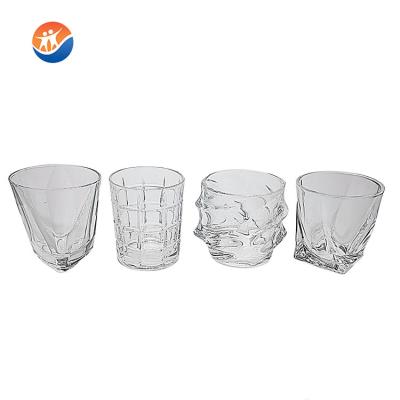 China ECO Whiskey Wine Glass Tumbler Cups Drinking Glass Whiskey Set New Design Whiskey Glass Tumbler for sale